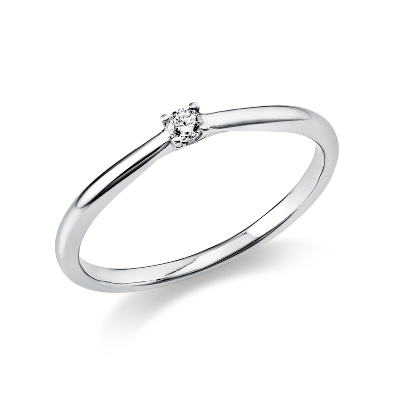 Ring 4er-Krappe 18 kt WG