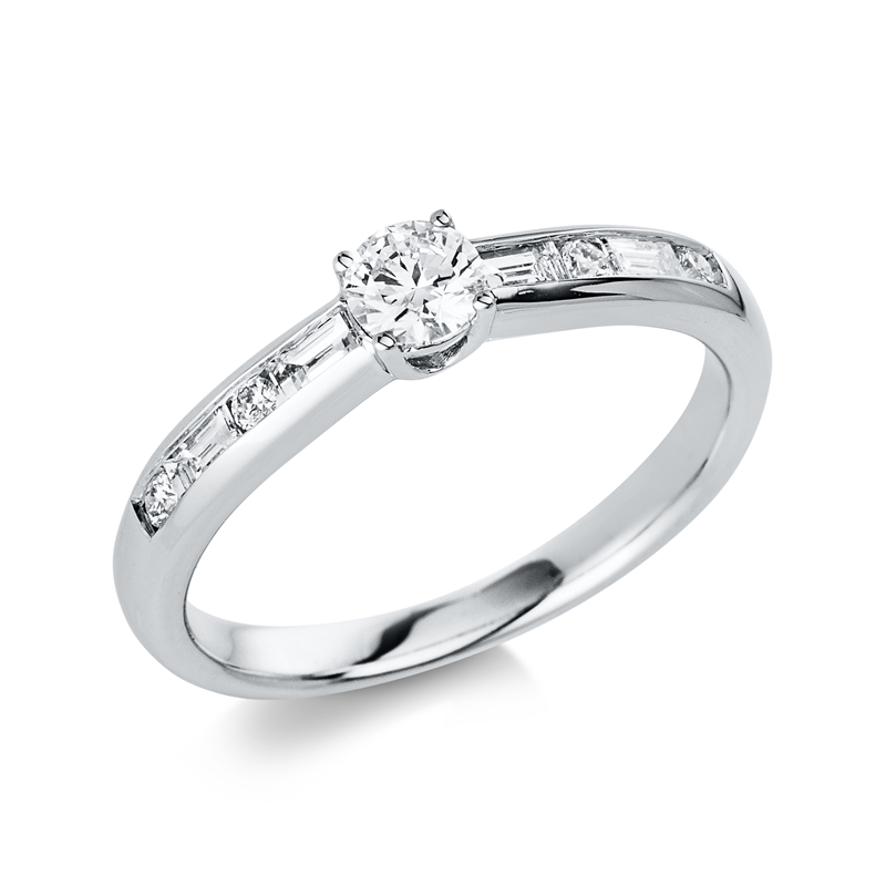 Ring 4er-Krappe 14 kt WG