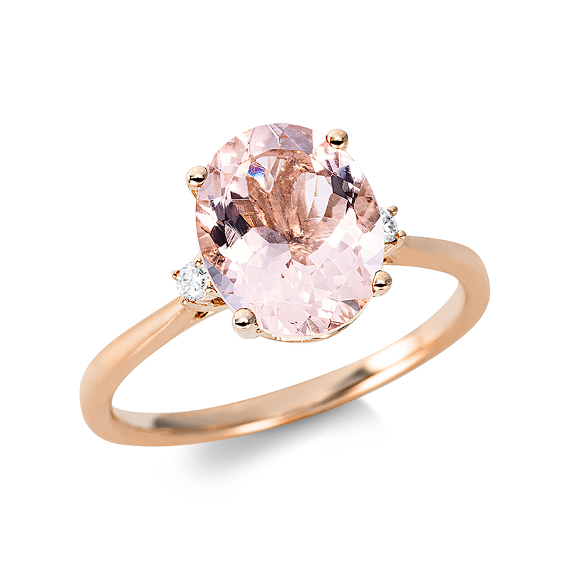 Ring 4er-Krappe 18 kt RG