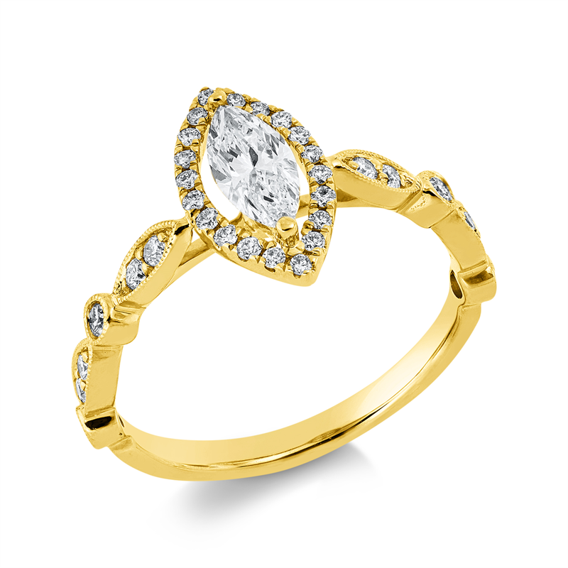 Ring 18 kt GG