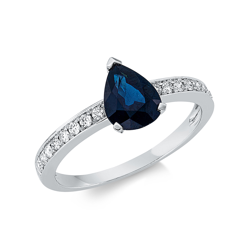 Ring 3er-Krappe 18 kt WG