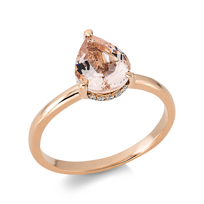 Ring 3er-Krappe 18 kt RG