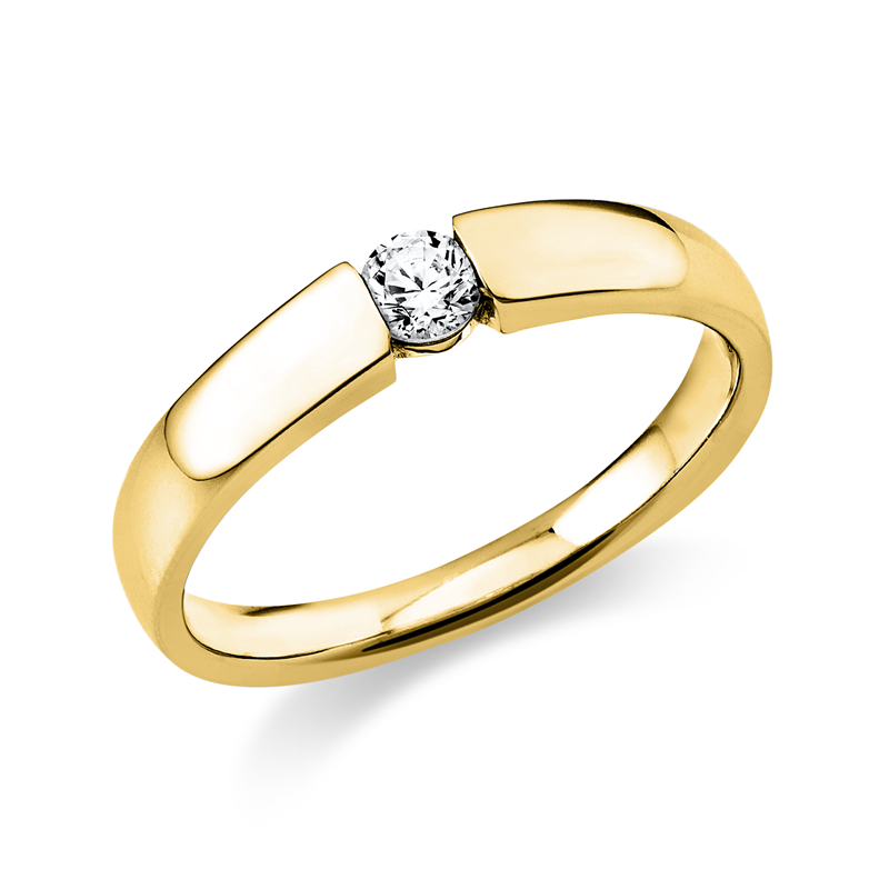 Ring 18 kt GG, poliert