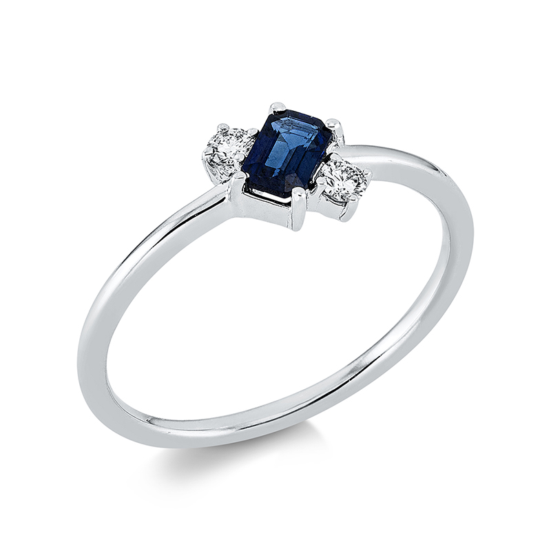 Ring 4er-Krappe 18 kt WG