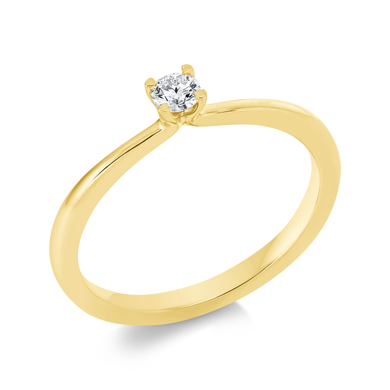 Ring 4er-Krappe 18 kt GG