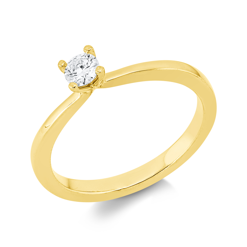Ring 4er-Krappe 14 kt GG
