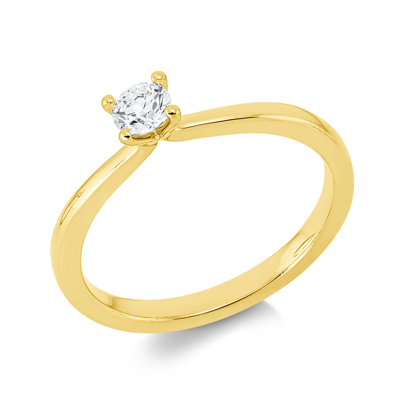 Ring 4er-Krappe 18 kt GG