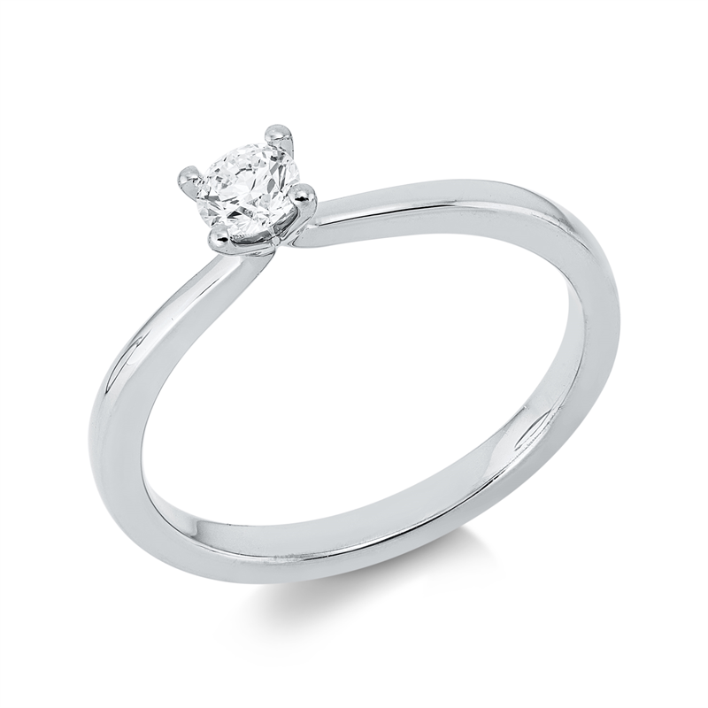 Ring 4er-Krappe 18 kt WG