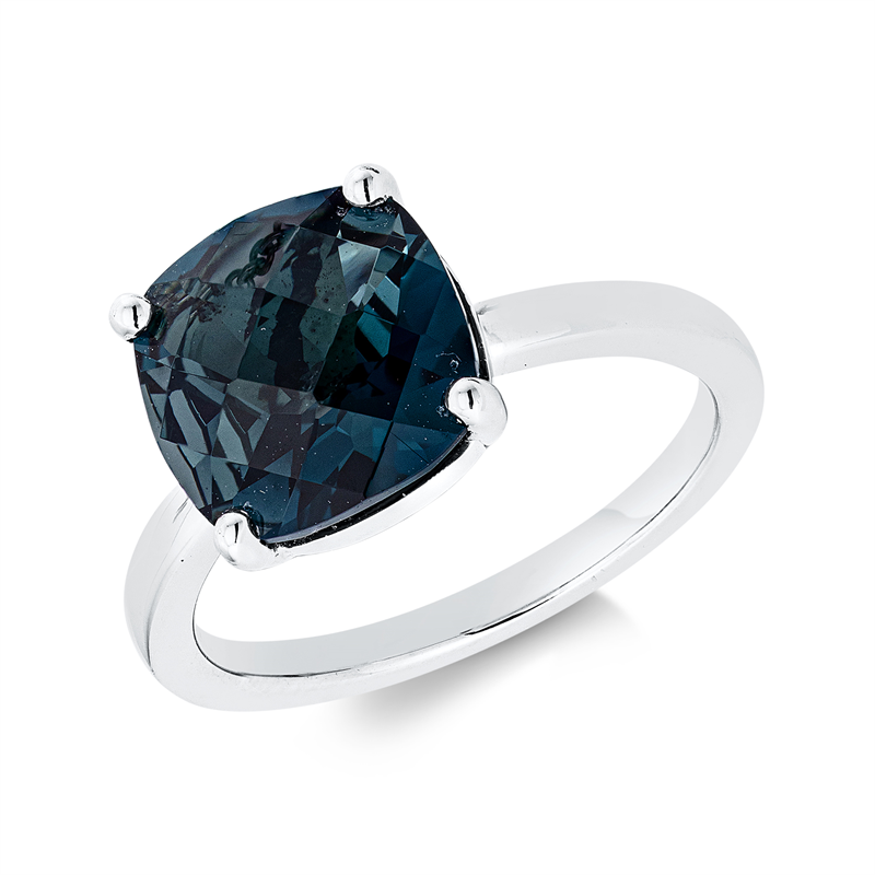 Ring 4er-Krappe 18 kt WG