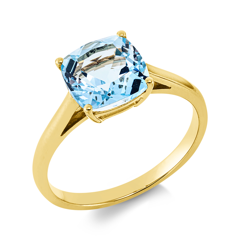 Ring 4er-Krappe 18 kt GG