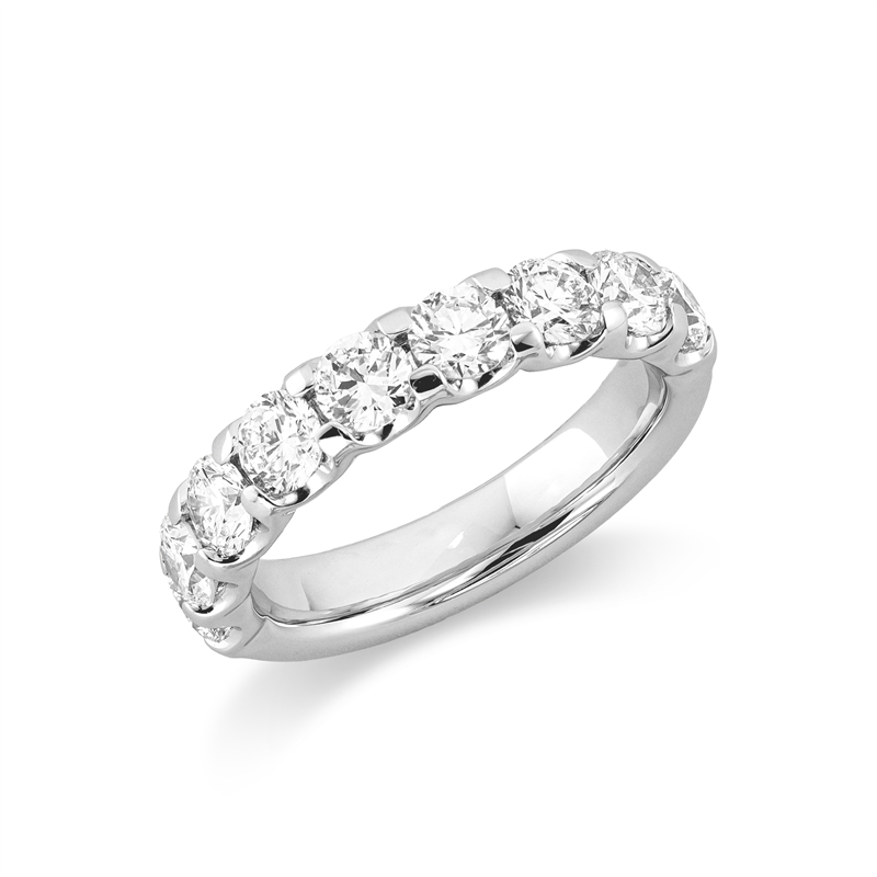 Ring 4er-Krappe 18 kt WG, Premium Edition