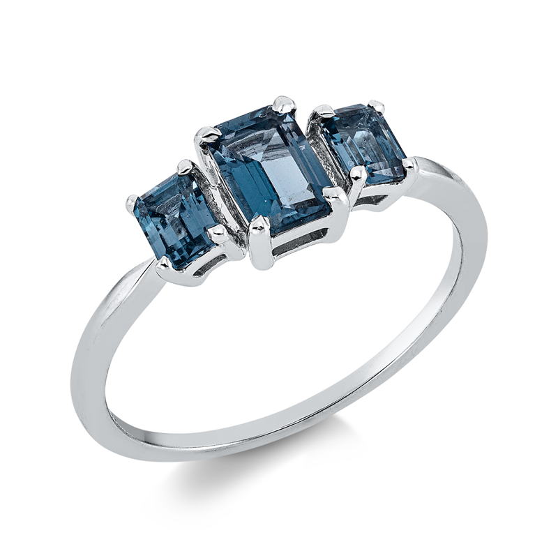 Ring 4er-Krappe 18 kt WG