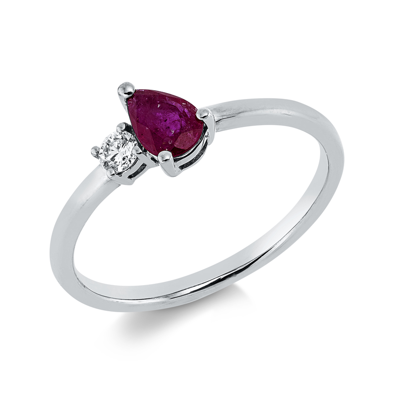 Ring 3er-Krappe 18 kt WG