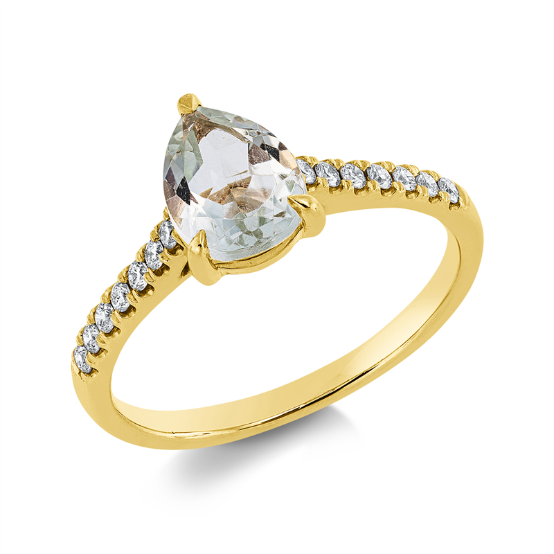 Ring 3er-Krappe 18 kt GG