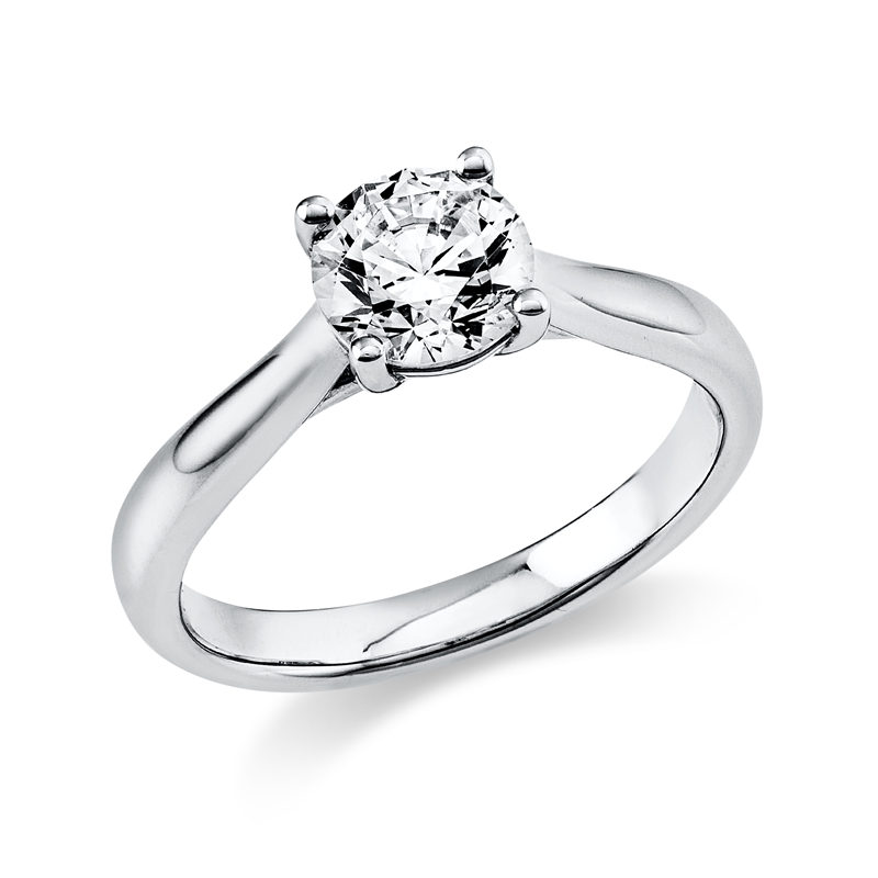 Ring 4er-Krappe 14 kt WG