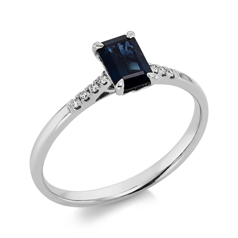 Ring 4er-Krappe 18 kt WG
