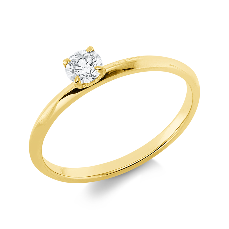 Ring 4er-Krappe 18 kt GG