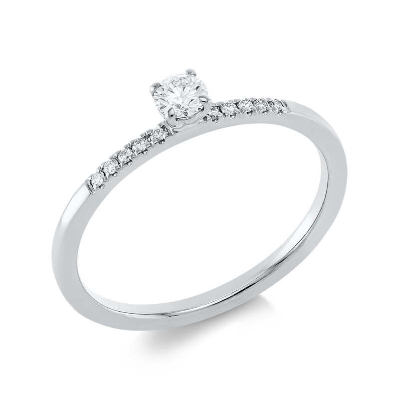 Ring 4er-Krappe 18 kt WG