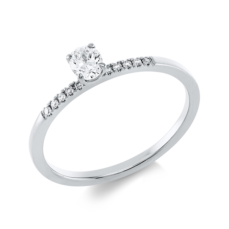 Ring 4er-Krappe 18 kt WG