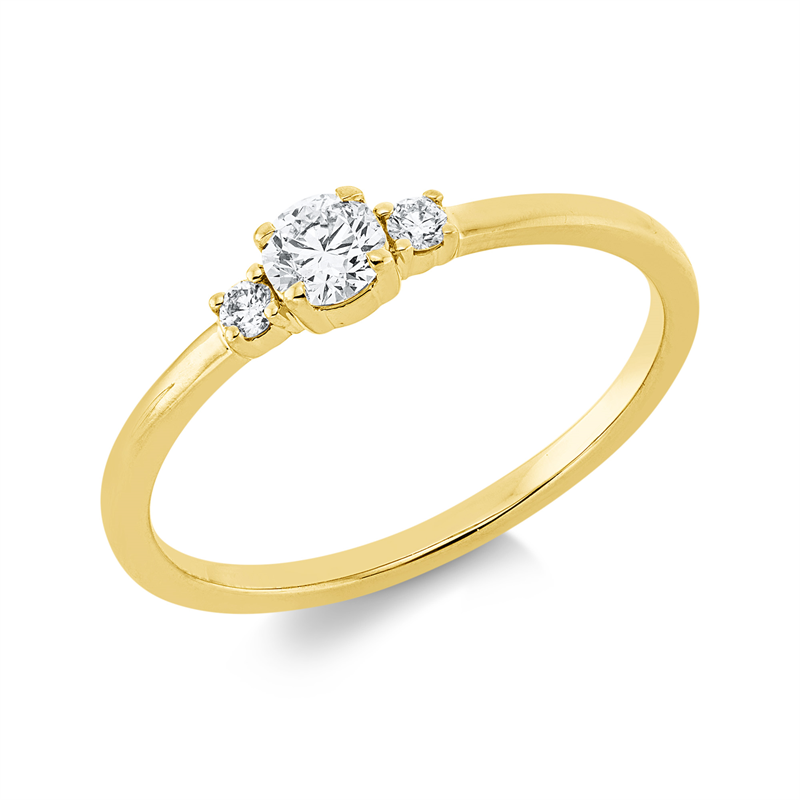 Ring 4er-Krappe 18 kt GG