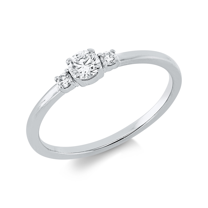 Ring 4er-Krappe 18 kt WG