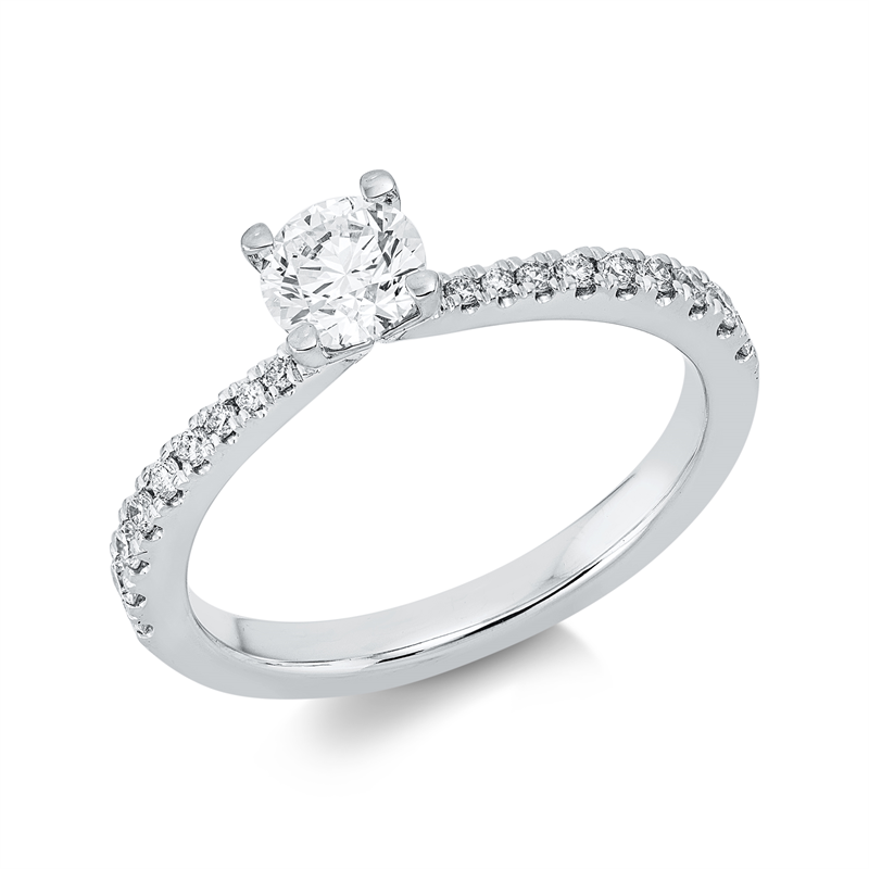 Ring 4er-Krappe 18 kt WG, GIA6511857459