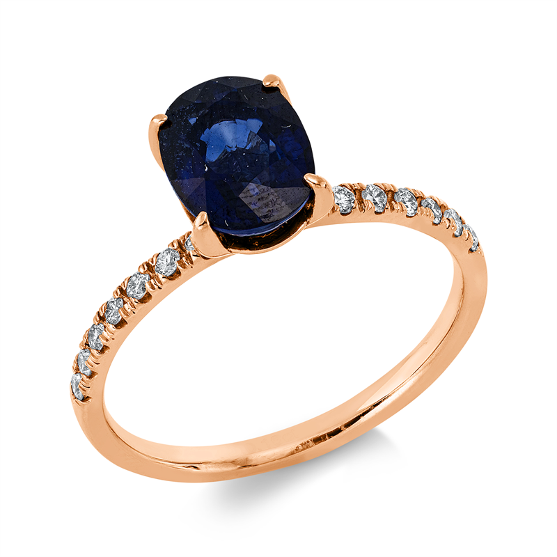 Ring 4er-Krappe 18 kt RG