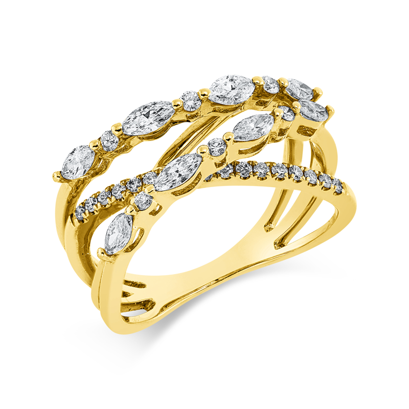 Ring 18 kt GG