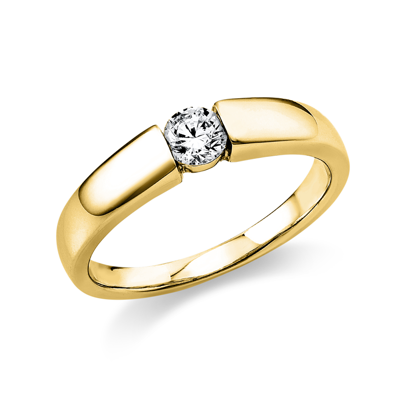 Ring 18 kt GG, poliert