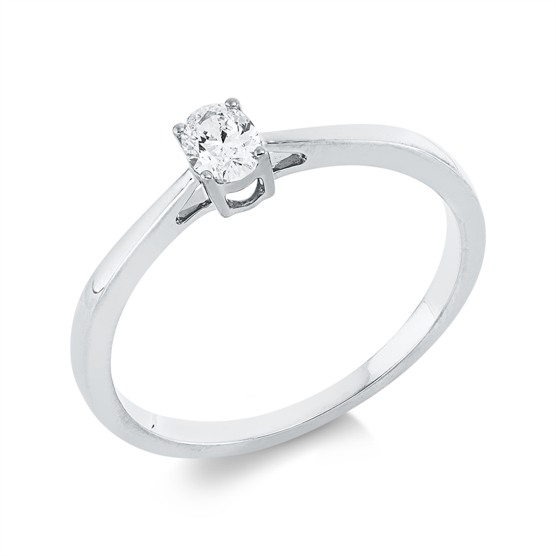 Ring 4er-Krappe 18 kt WG