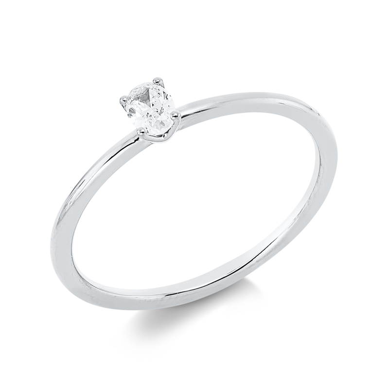 Ring 4er-Krappe 18 kt WG