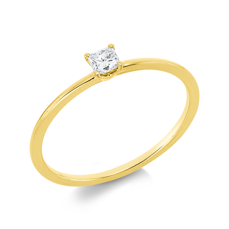Ring 4er-Krappe 18 kt GG