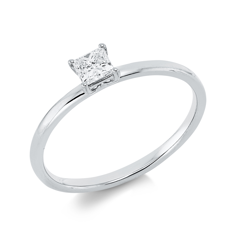 Ring 4er-Krappe 18 kt WG