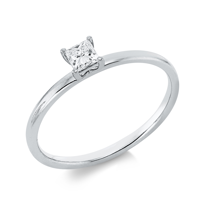 Ring 4er-Krappe 18 kt WG