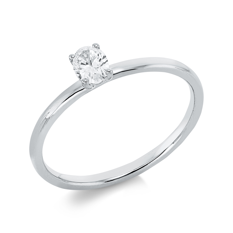 Ring 4er-Krappe 18 kt WG