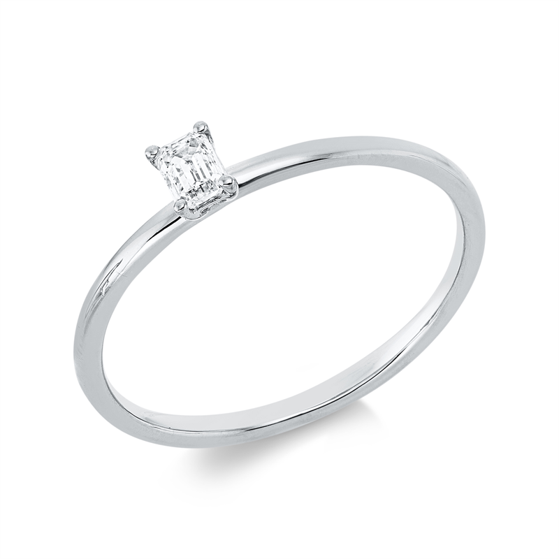 Ring 4er-Krappe 18 kt WG