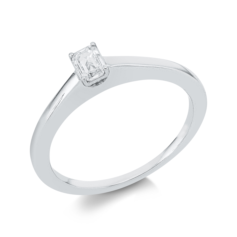 Ring 4er-Krappe 18 kt WG