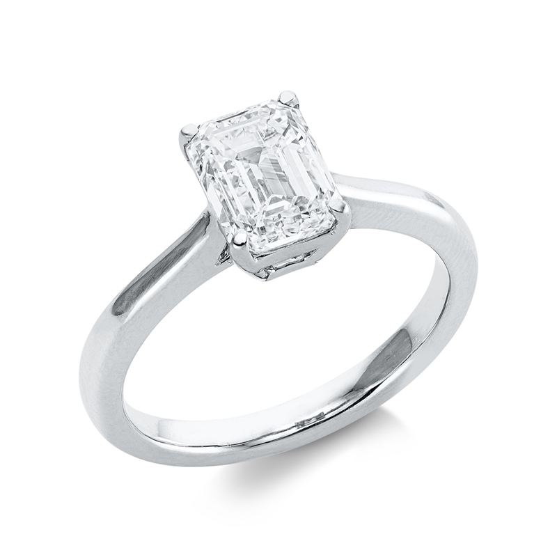 Ring 4er-Krappe 18 kt WG, GIA2497321451