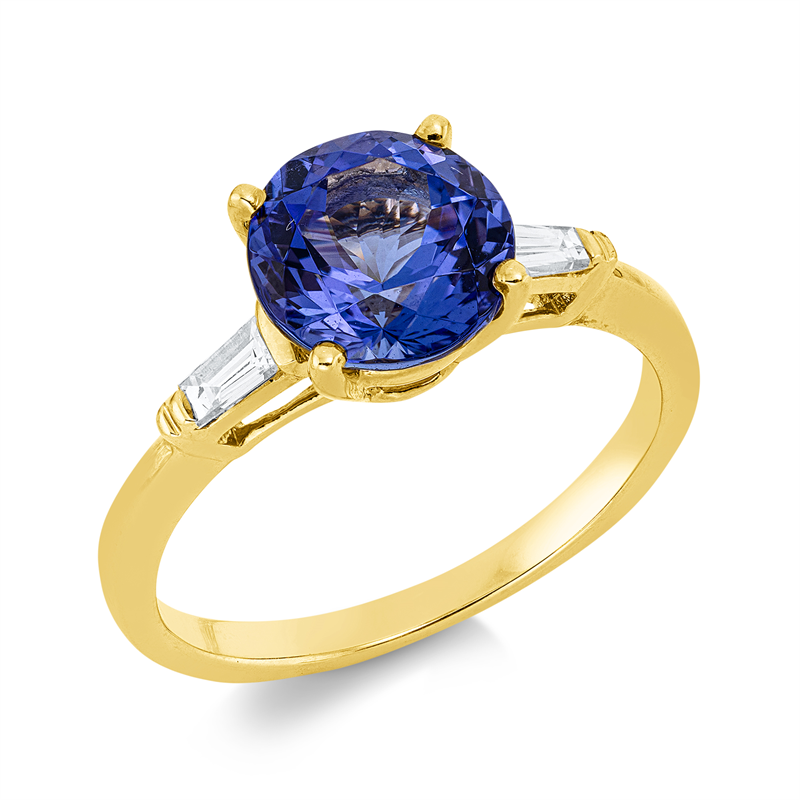 Ring 4er-Krappe 18 kt GG