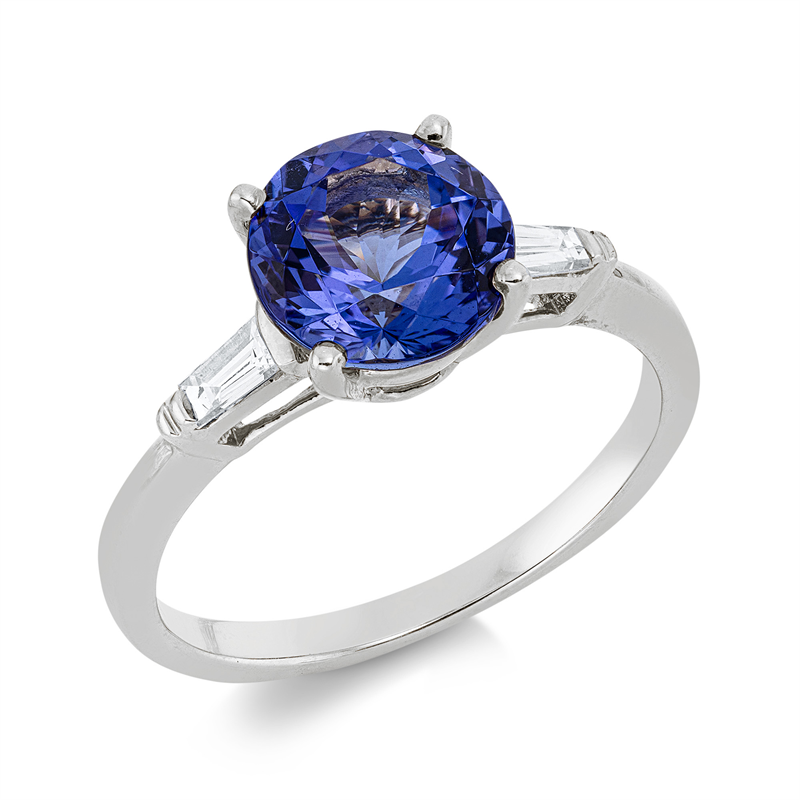 Ring 4er-Krappe 14 kt WG