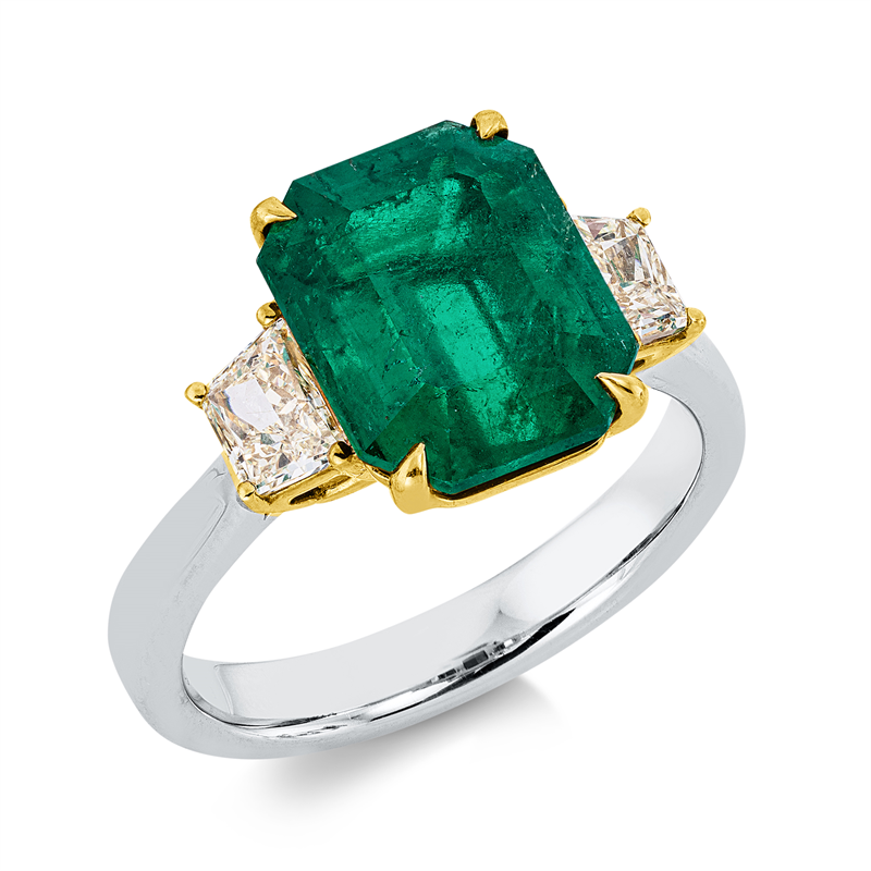Ring 18 kt WG+GG