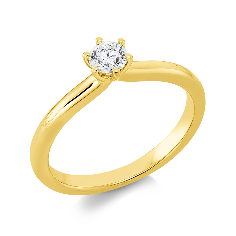Ring 6er-Krappe 18 kt GG