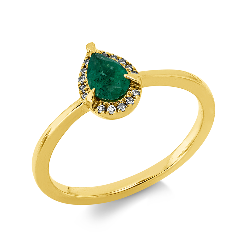 Ring 3er-Krappe 18 kt GG