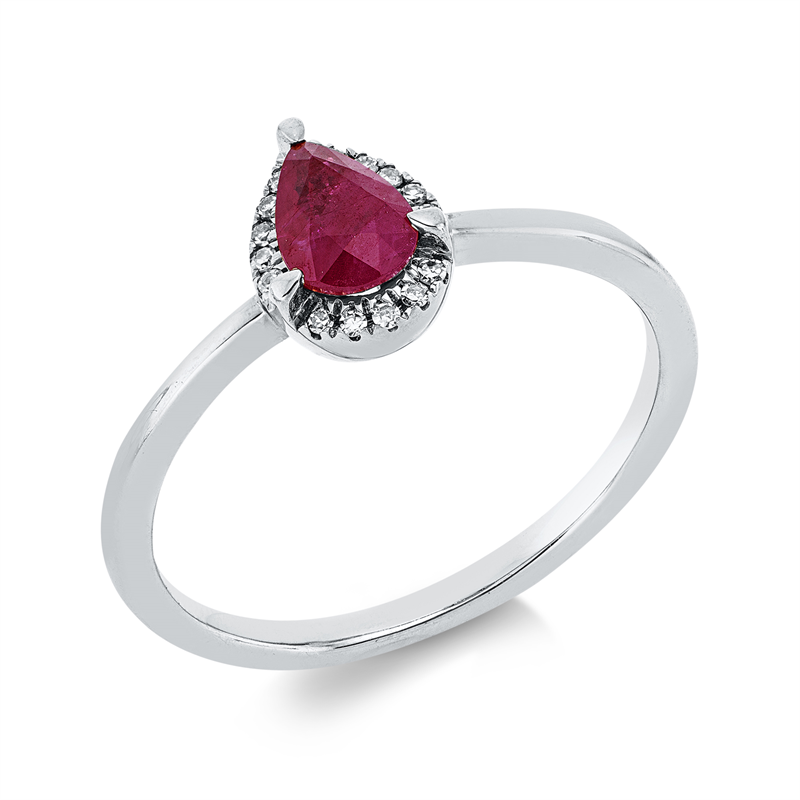 Ring 3er-Krappe 18 kt WG
