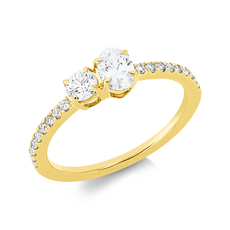 Ring 18 kt GG