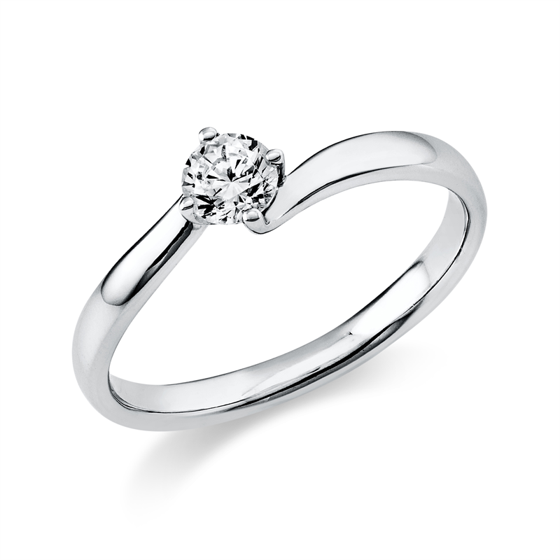 Ring 4er-Krappe 18 kt WG