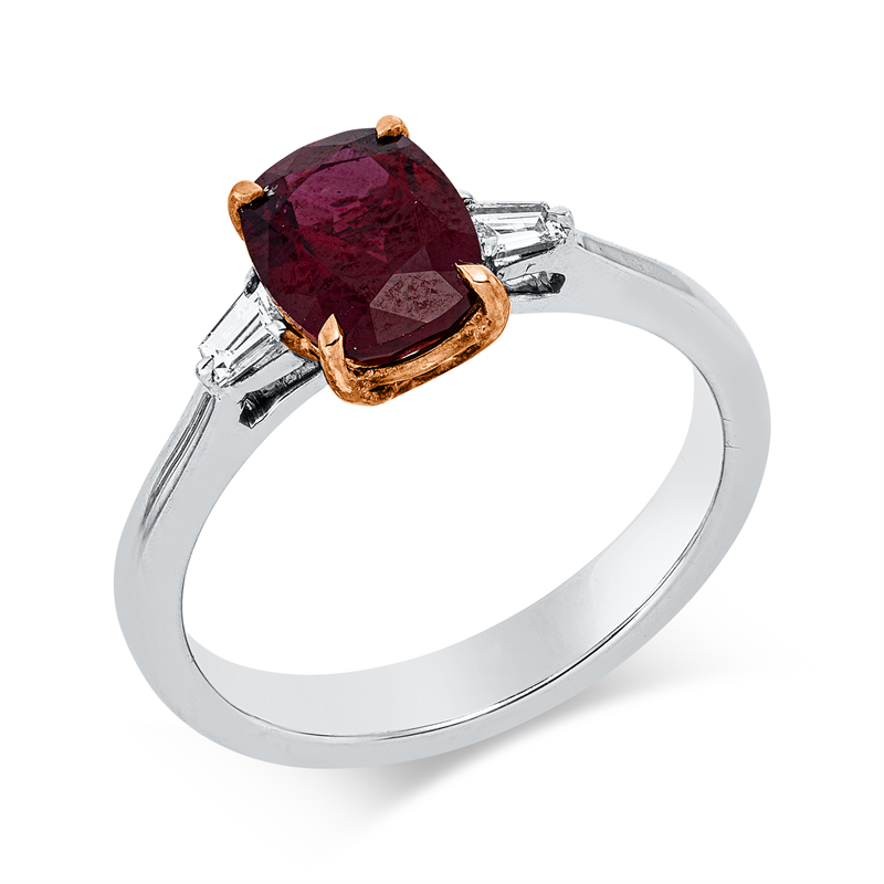 Ring 18 kt WG+RG