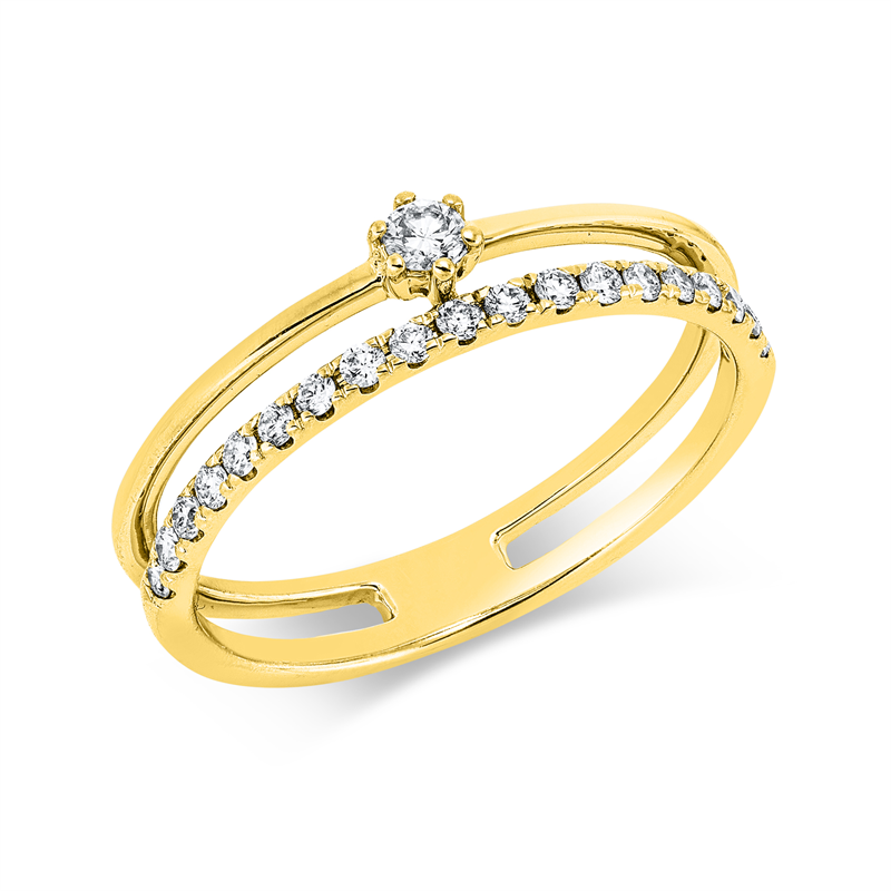 Ring 18 kt GG
