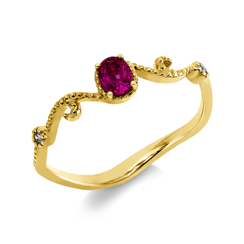 Ring 18 kt GG