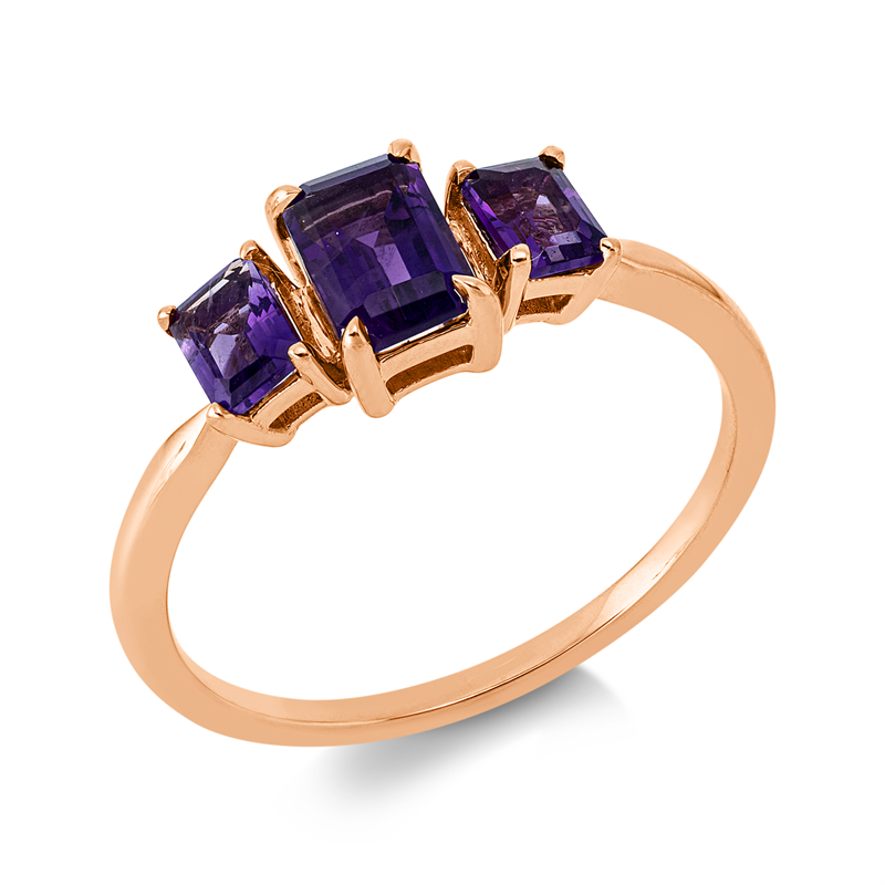 Ring 4er-Krappe 18 kt RG
